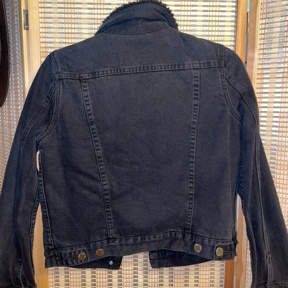 Black Denim Jacket - Picture 5 of 5